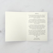 Modern Heartfelt Encouragement Strength Definition Kaart (Binnen)