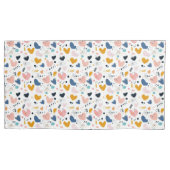 Modern Hearts Kussensloop (Voorkant-Links)