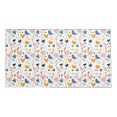 Modern Hearts Kussensloop (Achterkant-Links)