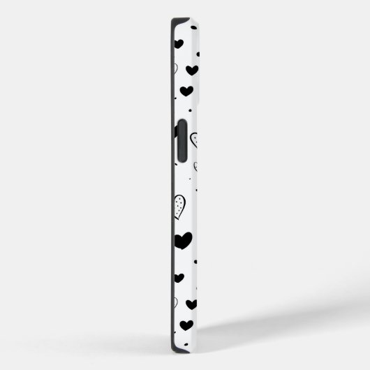 Modern Hearts Pattern Case-Mate iPhone Case (Achterkant / Rechts)