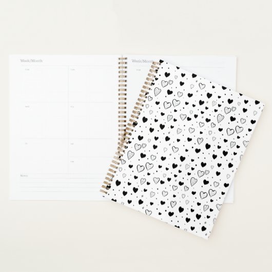 Modern Hearts Pattern Planner (Display)