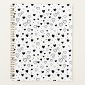 Modern Hearts Pattern Planner (Voorkant)