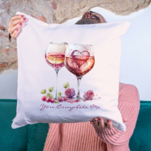 Modern Hearts Schattige Rode Valentijnsdag Jubileu Kussen