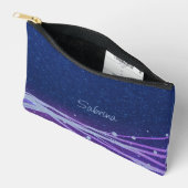 Modern & Hedendaags Blauw & Paarse Lichten Etui (Open)