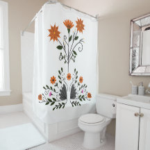 Modern hedendaags bloemwit