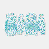 Modern hedendaags Daisy Flower Initiaal Bedankdoosjes (Uitgevouwen)