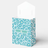 Modern hedendaags Daisy Flower Initiaal Bedankdoosjes (Geopend)