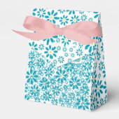 Modern hedendaags Daisy Flower Initiaal Bedankdoosjes (Voorkant Zijde)