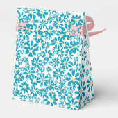 Modern hedendaags Daisy Flower Initiaal Bedankdoosjes (Achterkant)