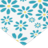 Modern hedendaags Daisy Flower Initiaal Tafelkleed (Gekanteld)