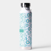 Modern hedendaags Daisy Flower Initiaal Waterfles (Links)