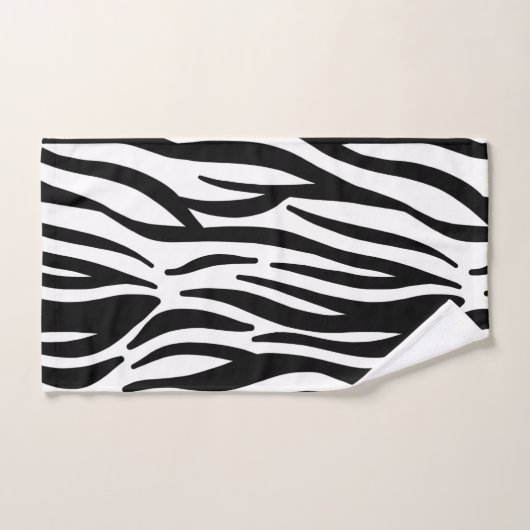 modern hedendaags Zebrapatroon Bad Handdoek (Handdoek)