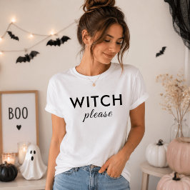 Modern Heks Alsjeblieft Halloween T-shirt – Grappi