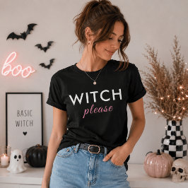 Modern Heks Alsjeblieft Halloween T-shirt – Grappi