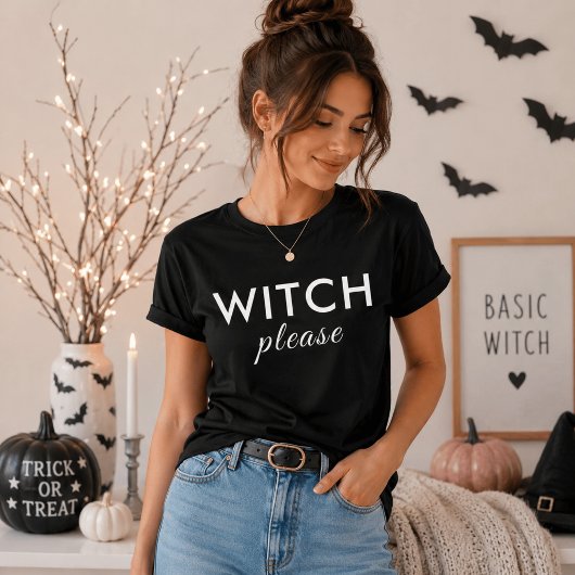 Modern Heks Alsjeblieft Halloween T-shirt – Grappi