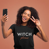 Modern Heks Alsjeblieft Halloween T-shirt – Grappi