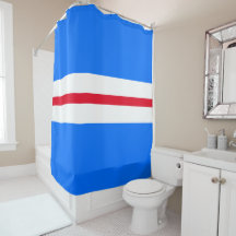 Modern Helder Blauw Rood Wit Centrum Racing Stripe