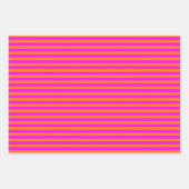 Modern, helder, Oranje, warm roze Kerstmis Inpakpapier Vel (Voorkant 2)