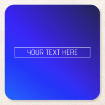 Modern helderblauw en Paarse gradiënt ombre