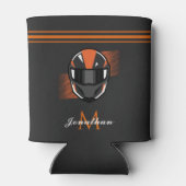 Modern Helmet Racing Motorcross - Aangepaste naam Blikjeskoeler (Achterkant)