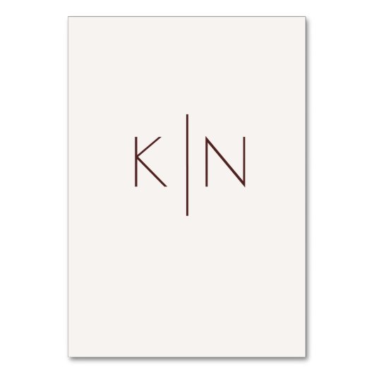 Modern Herfst gebladerte Herfst Trouwtafel Nummers Kaart (Achterkant)