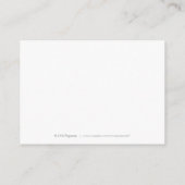 Modern Herfst Greenery Geometrische boeken Verzoek Informatiekaartje (Achterkant)