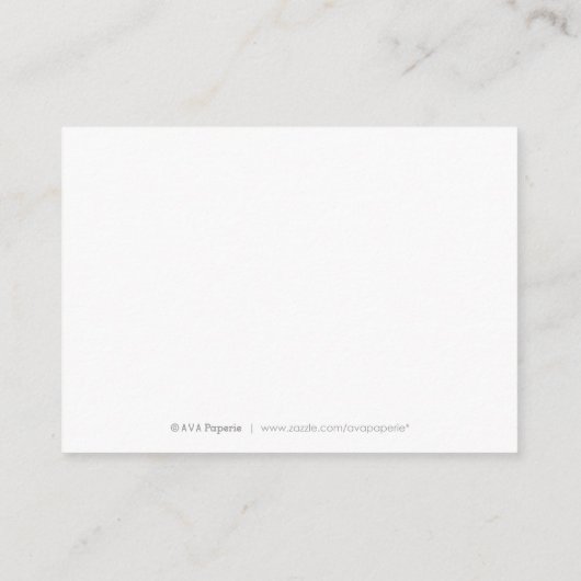 Modern Herfst Greenery Geometrische boeken Verzoek Informatiekaartje (Achterkant)