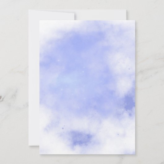 Modern herfst herfst blauw pompoen jongen baby sho kaart (Achterkant)