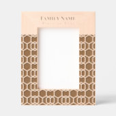 Modern herhalingspatroon gegraveerde lijstjes (Voorkant)