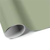 Modern Heritage Effen Mosgroen Cadeaupapier (Rol Hoek)