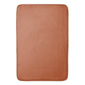 Modern Heritage Solid Rich Terracotta Badmat (Voorkant Verticaal)