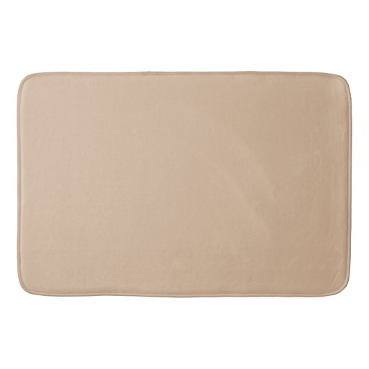 Modern Heritage Solid Warm Zand Badmat (Voorkant)