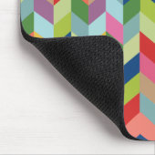 Modern Herringbone Pattern Muismat (Hoek)