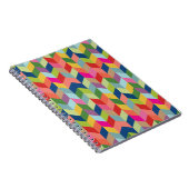 Modern Herringbone Pattern Notitieboek (Rechterzijde)