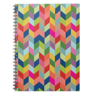 Modern Herringbone Pattern Notitieboek