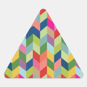 Modern Herringbone Pattern Sticker