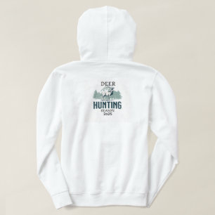 Modern hertenjachtseizoen personaliseren hoodie