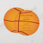 Modern het is een baby-honkbal babyschoeisel kaart (Voorkant / Achterkant)