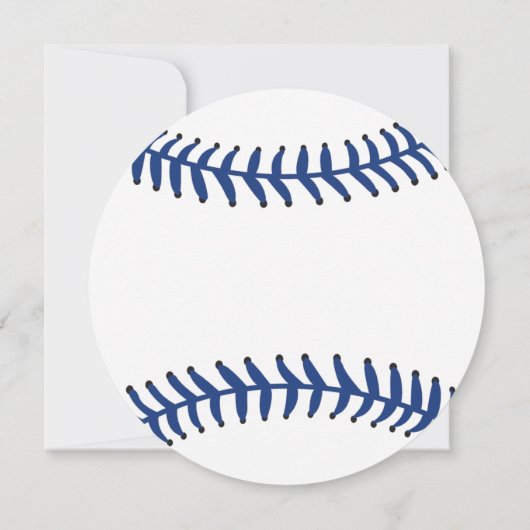 Modern het is een baby-honkbal babyschoeisel kaart (Achterkant)