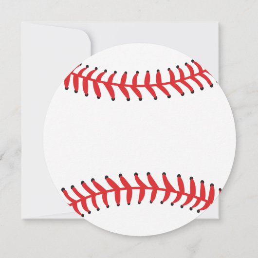 Modern het is een baby-honkbal babyschoeisel kaart (Achterkant)