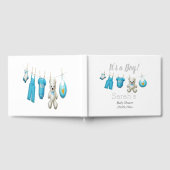 Modern het is een Baby shower van de Kutschaap Bla Gastenboek (Volledig)