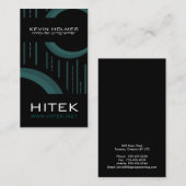 Modern Hi-Tech Visitekaartje (Voorkant / Achterkant)