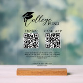 Modern High School Afstuderen College financiert Q Acryl Bord (Neutraal)