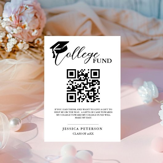 Modern High School Afstuderen College financiert Q Reclamebord Met Voetstuk