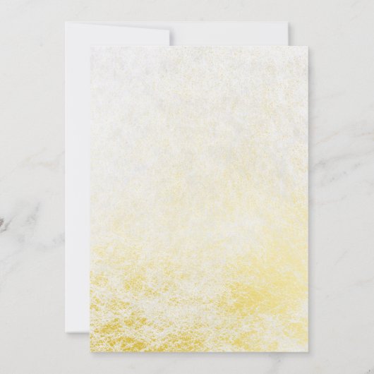 Modern hij of zij goud zwart Japans geslacht onthu Kaart (Achterkant)