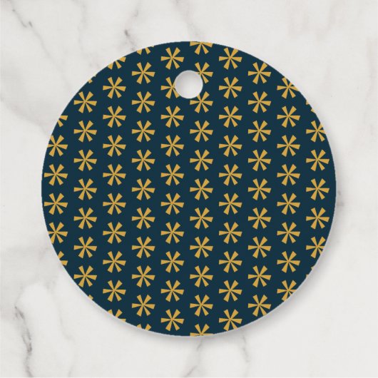 Modern HO HO Kerst Bedankjes Labels (Achterkant)