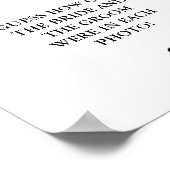 Modern Hoe oud waren ze vrijgezellenfeest Game tek Poster (Hoek)