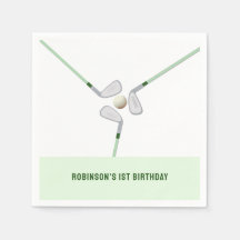 Modern Hole in One Par-t-shirt golf Verjaardag