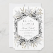 Modern Holiday Bridal Shower Kaart (Voorkant)
