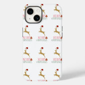 Modern Holiday Case-Mate iPhone 14 Case Christmas (Achterkant)